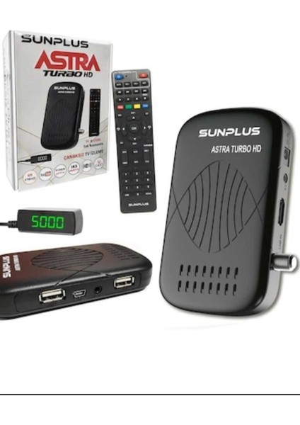 Yüksek Kaliteli Full Hd Çanaksız Uydu Alıcı Wi-Fi, Youtube ve Hediye Kumanda ile