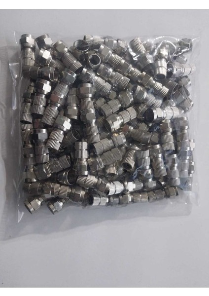 Beyaz F Konnektör, Yüksek Kaliteli Bağlantı Parçaları, Dayanıklı ve Güvenilir Kullanım modelleri