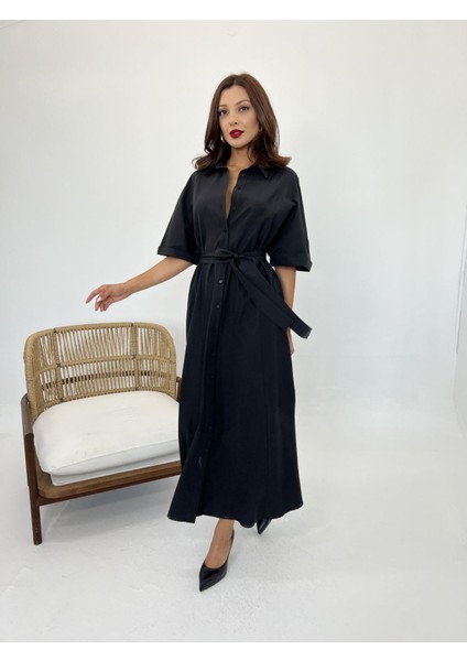 5318 Elbise-Siyah