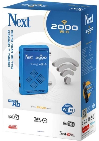 Full Hd Wi-Fi Uydu Alıcısı, Çanaklı ve Çanaksız Seçenekler, Kolay Kurulum, Yüksek Görüntü Kalitesi modelleri