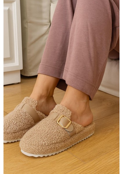 Kadın Tokalı Havlu Kışlık Kadın Terlik fiyatları