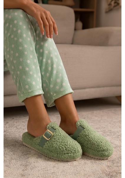 Kadın Tokalı Havlu Kışlık Kadın Terlik fiyatları