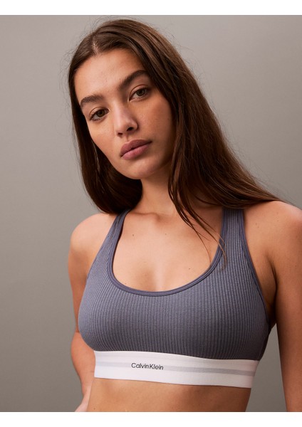 Calvın Kleın Kadın Mavi Spor Sütyeni LV00QF8018 Fcg fiyatları