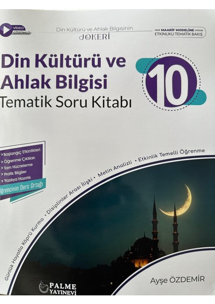 10. Sınıf Din Kültürü ve Ahlak Bilgisi Tematik Soru Kitabı