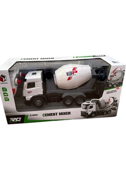 Uzaktan Kumandalı Kamyon Sarjlı Full Fonksiyon Kumandadan Kontrol Edebilen Dönen Mikser Iş Makinesi modelleri