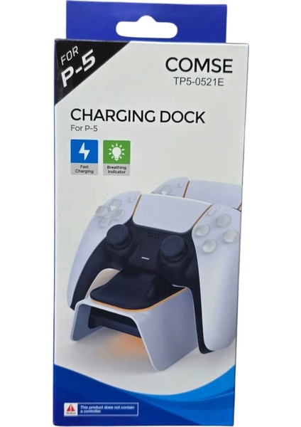 Ps5 Dualsense Ledli Şık Şarj Istasyonu Çift Kol Yh0521 modelleri