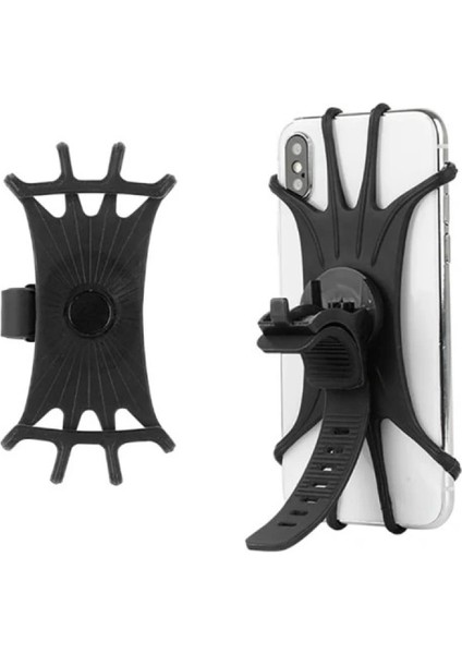 Silikon Esnek Bisiklet Telefon Tutucu indirimleri