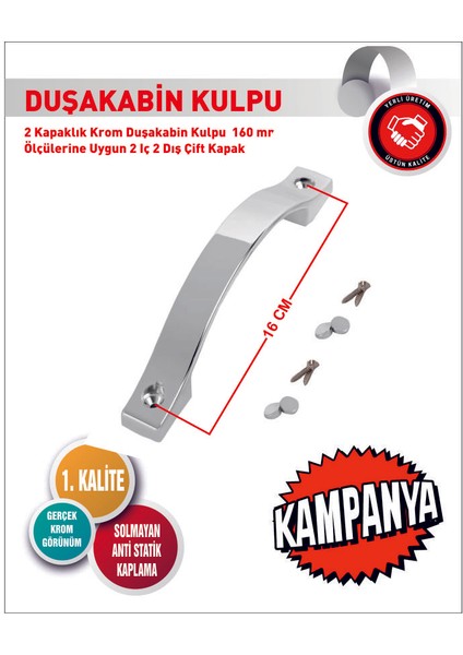 Duşakabin Kulp Duşakabin Cam Kulbu Duşakabin Kolu Ay Kulp Krom fiyatları