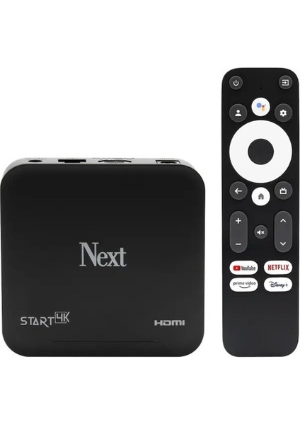 Yüksek Kaliteli 4K Android Tv Kutusu, 2gb Ram, 16GB Hafıza, Siyah Renk