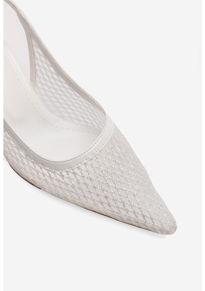 Vera Kadın Fileli Topuklu Ayakkabı modelleri