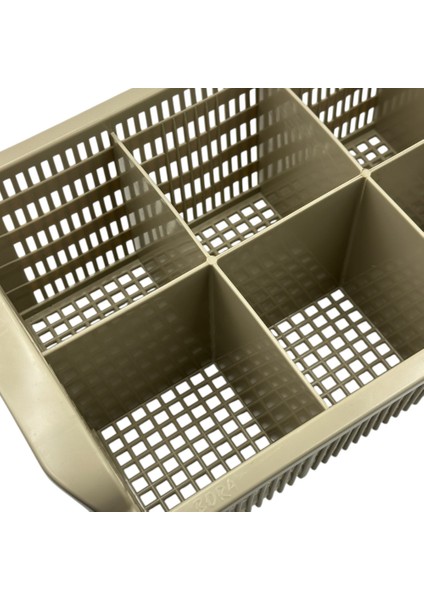 Gastronomi Endüstriyel Bulaşık Makinesi Kaşıklık Sepeti | 415X214X150 mm Dayanıklı Plastik fırsatları