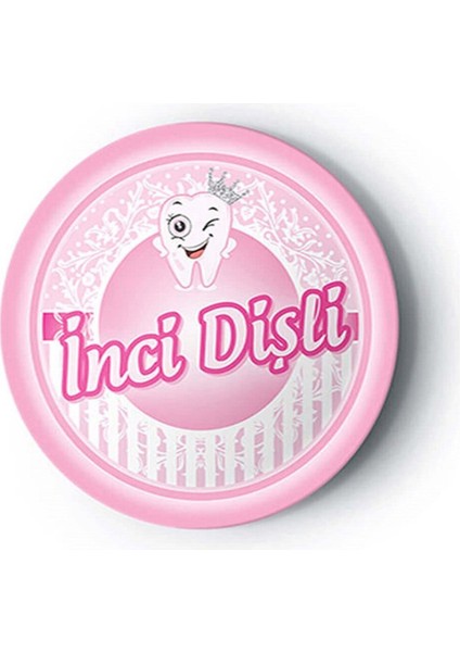 Ilk Diş Tabak Pembe 8'li