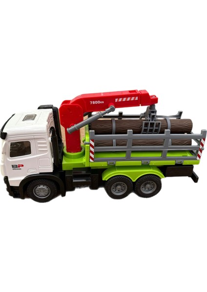 Uzaktan Kumandalı Sarjlı Full Fonksiyon Kumandadan Kontrol Edebilen Vinç Iş Makinesi 26 cm fırsatları