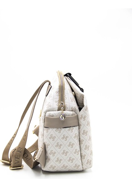 Kadın Sırt Çantası Krem - Kum SP771