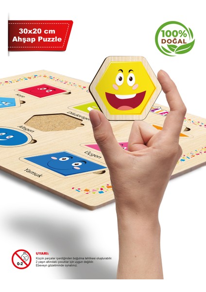 Ahşap Eğitici Öğretici Sevimli 4 Lü Set Alfabe Sayılar Şekiller Çiftlik Hayvanları 4 Lü