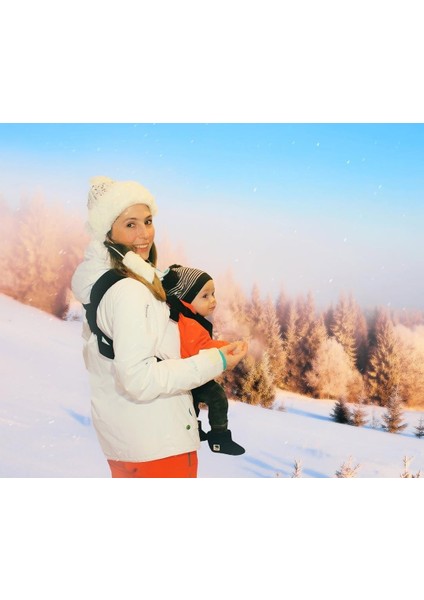 Suya Dayanıklı Neopren Kış Kullanıma Uygun Anne Bebek Kanguru Çanta Hediyeli fiyatları