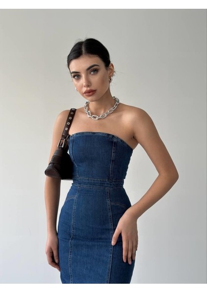 Izer Straplez Elbise fırsatları