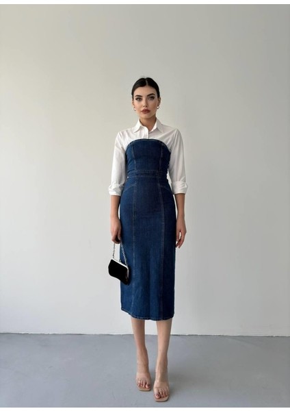 Izer Straplez Elbise