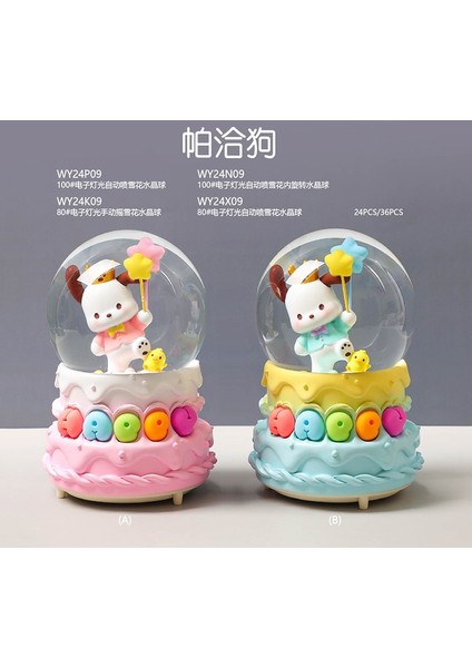 Işıklı Müzikli Püskürtmeli Büyük Boy Kar Küresi fiyatları