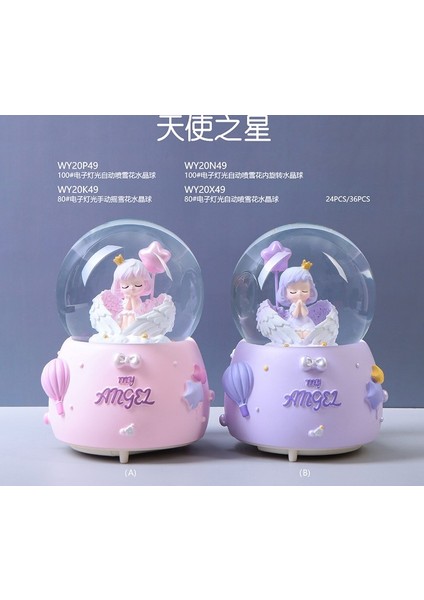 Işıklı Müzikli Püskürtmeli Büyük Boy Kar Küresi fiyatları