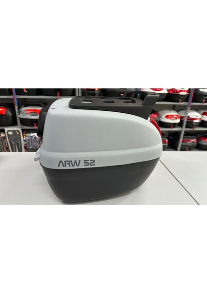 52 Litre Nardo Gri Sırt Dayamalı Motosiklet Arka Çantası