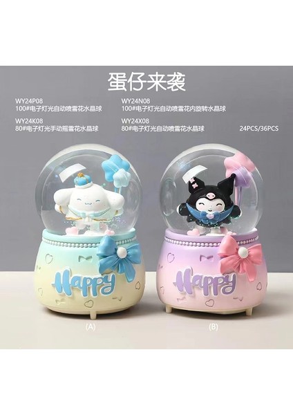 Işıklı Müzikli Püskürtmeli Büyük Boy Kar Küresi fiyatları