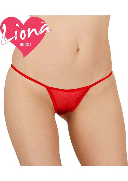 Transparan Büyük Beden G-String