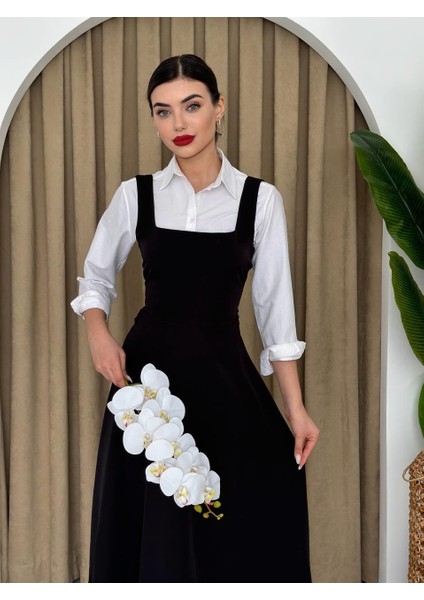 Neapolitan Askılı Elbise