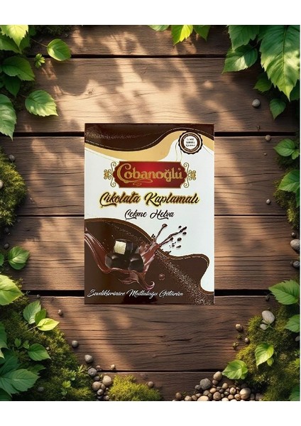 Çikolata Kaplı Sade Çekme Helva 180G