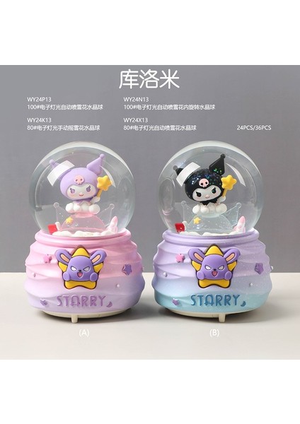 Işıklı Müzikli Püskürtmeli Büyük Boy Kar Küresi fiyatları