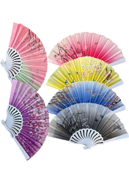 Yelpaze Karışık Renk 12 Adet