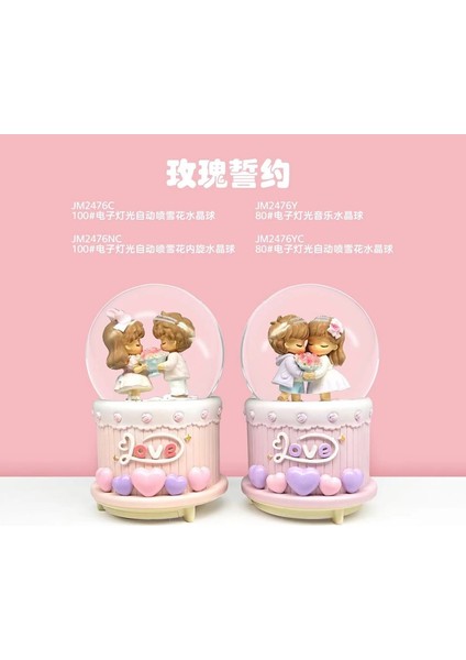 Işıklı Müzikli Püskürtmeli Büyük Boy Kar Küresi fiyatları