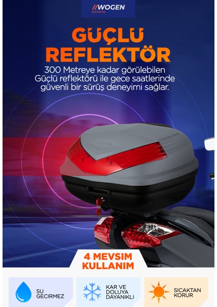 WG50 Premium Arka Çanta 50 Litre Nardo Gri + Karbon Dizli Siyah fırsatları