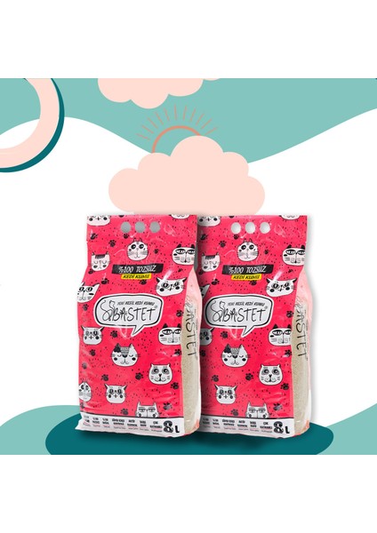 Tozsuz Premium Kedi Kumu 2 Adet 8 lt