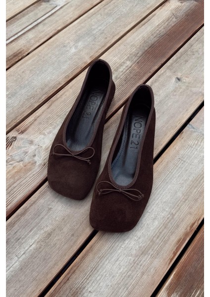 Maison Kahve Hakiki Deri Babet modelleri