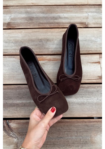 Maison Kahve Hakiki Deri Babet indirimleri