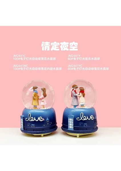 Işıklı Müzikli Püskürtmeli Büyük Boy Kar Küresi fiyatları