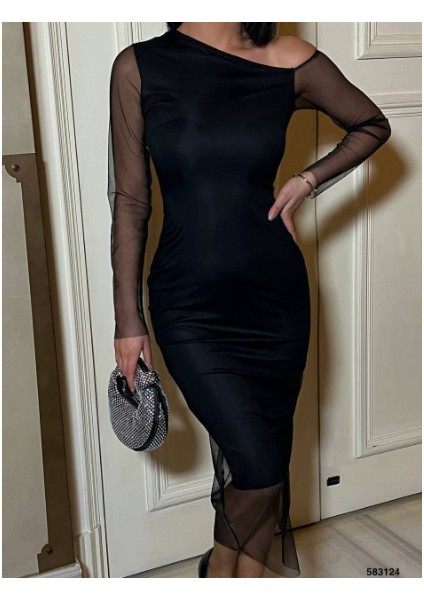 Omzu Açık Tasarım Tül Elbise Düğün Nişan Mezuniyet Elbisesi modelleri