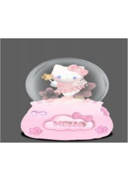 Işıklı Müzikli Püskürtmeli Büyük Boy Kar Küresi