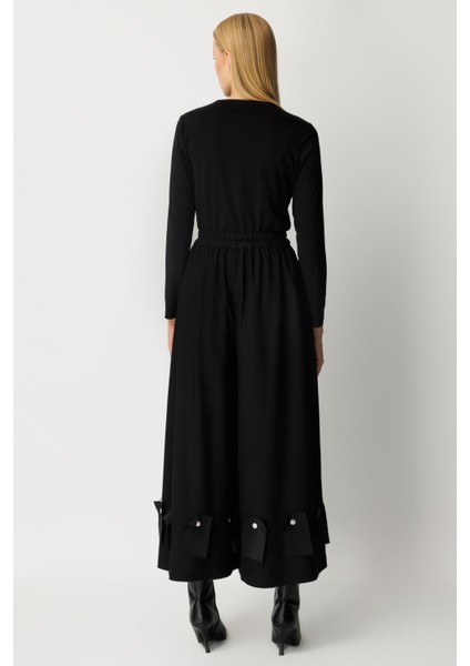 Geniş Paça Pantolon 8018 modelleri