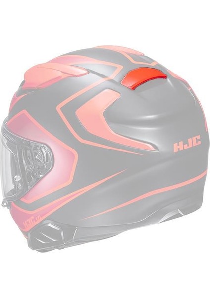 F71 Kask Arkahavalandırma Semı Flat Tıtanıum