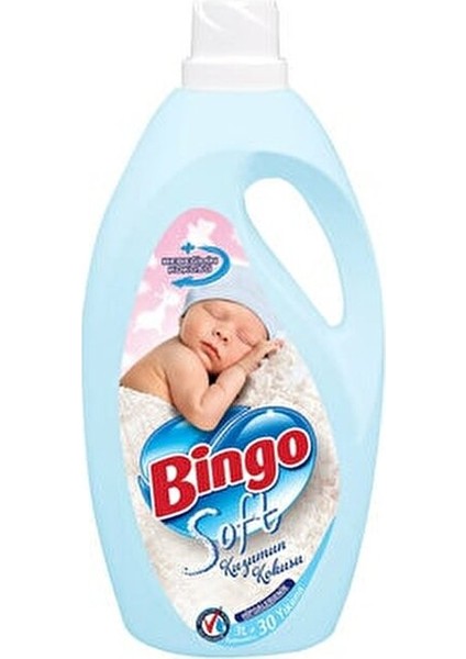 Soft Çamaşır Yumuşatıcısı Kuzumun Kokusu 3L 30 Yıkama Yerli Üretim modelleri