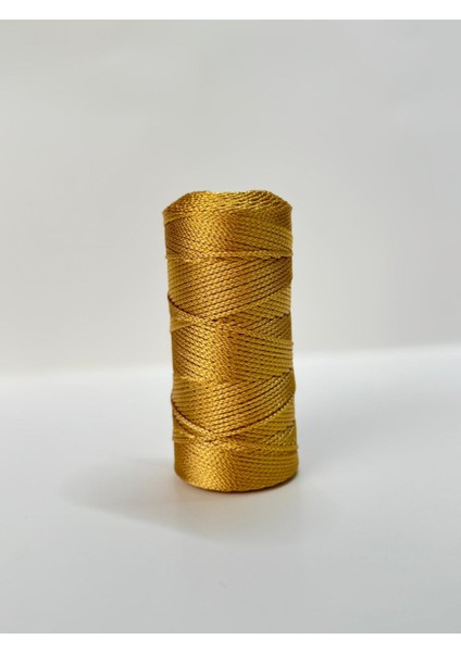 Polyester Pp Makrome Ipi 2mm 200GR Kahverengi Makrome , Makrome Ipi , Supla , Çanta Ipi fiyatları