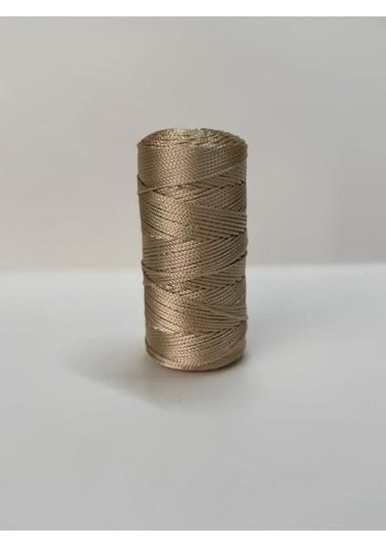 Polyester Pp Makrome Ipi 2mm 200GR Kahverengi Makrome , Makrome Ipi , Supla , Çanta Ipi indirimleri
