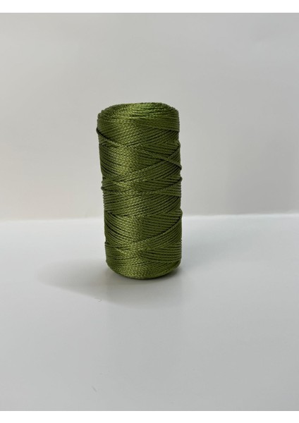 Polyester Pp Makrome Ipi 2mm 200GR Kahverengi Makrome , Makrome Ipi , Supla , Çanta Ipi