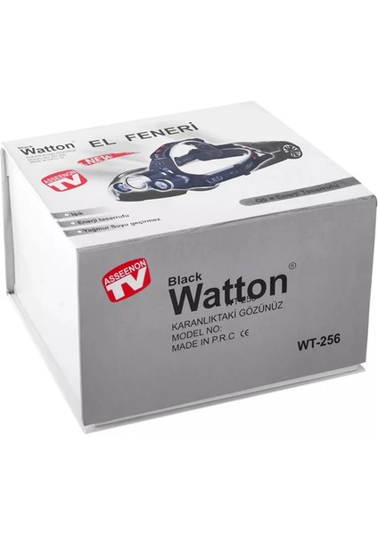 3 Başlıklı Şarjlı Kafa Feneri WT-256