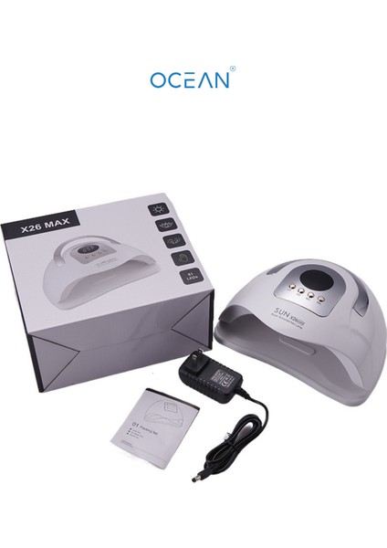 Sun X26 Uv LED Tırnak Kurutucu 380W 81 Uv LED Protez Tırnak Kalıcı Oje Kurutma modelleri