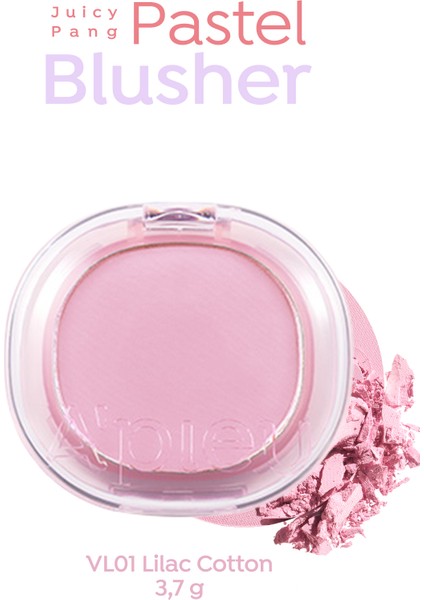Cilde Yumuşak ve Doğal Renk Veren Pastel Tonlarda Allık A'pıeu Juicy-Pang Pastel Blusher (VL01)
