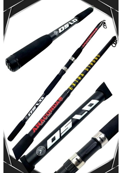 Elegance 6000 Oslo Anaconda 360CM 100-300GR Göl ve Deniz Olta Seti fırsatları