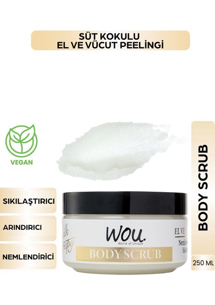 Milk Therapy Body Scrub Sıkılaştırıcı,arındırıcı,nemlendirici Vücut Peelingi 250 ml
